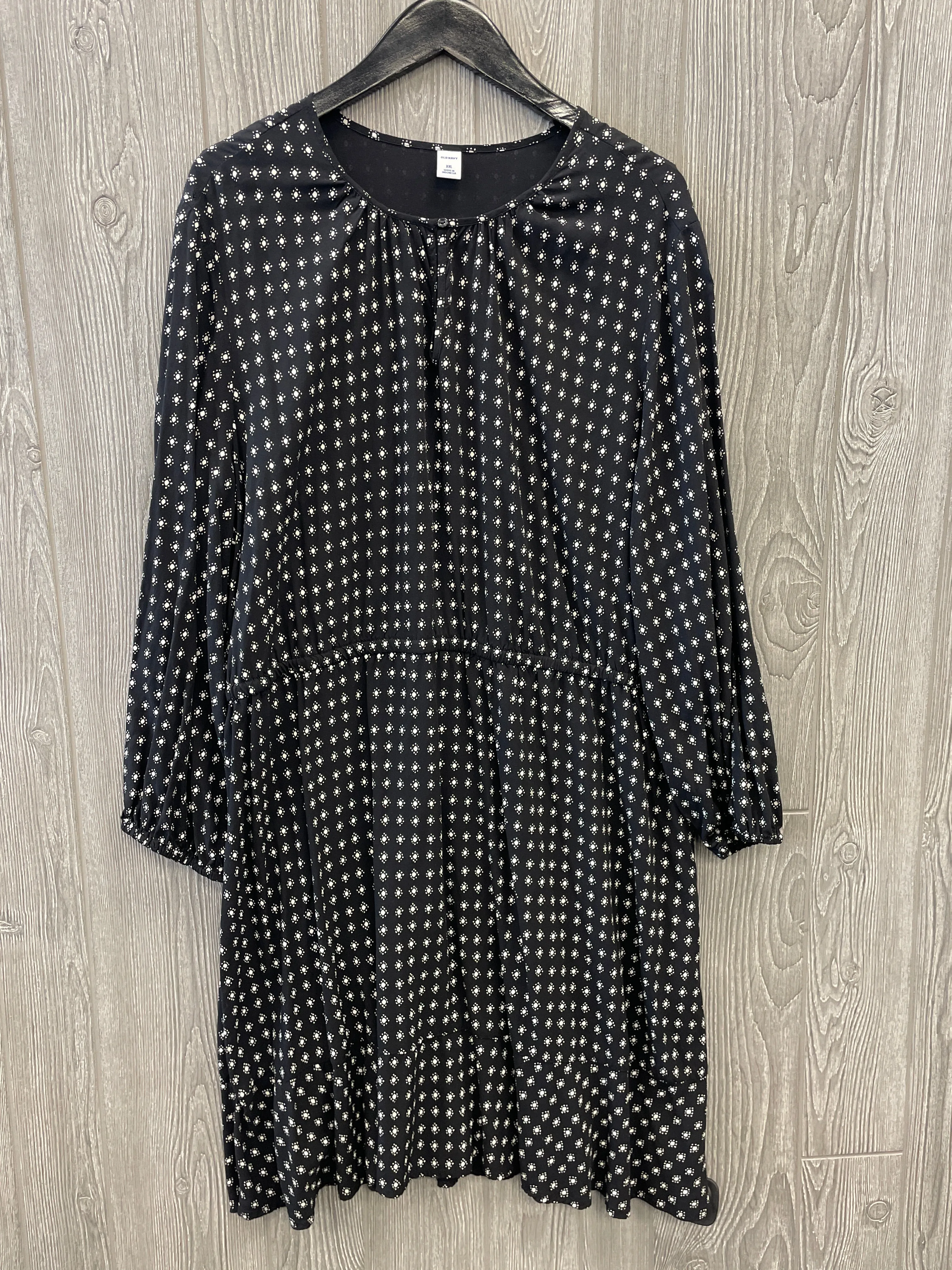 Black Dress Casual Short Old Navy, Size Xxl