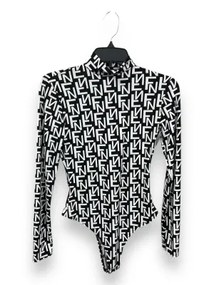 Bodysuit By Fashion Nova In Black & White, Size: S