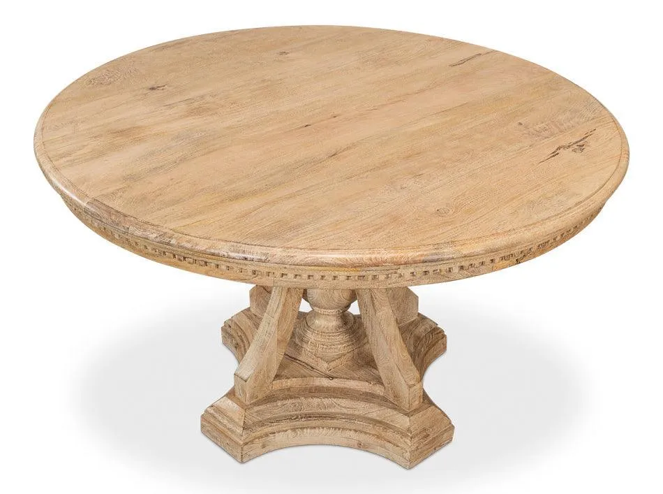 Chantal French Pedestal Dining Table