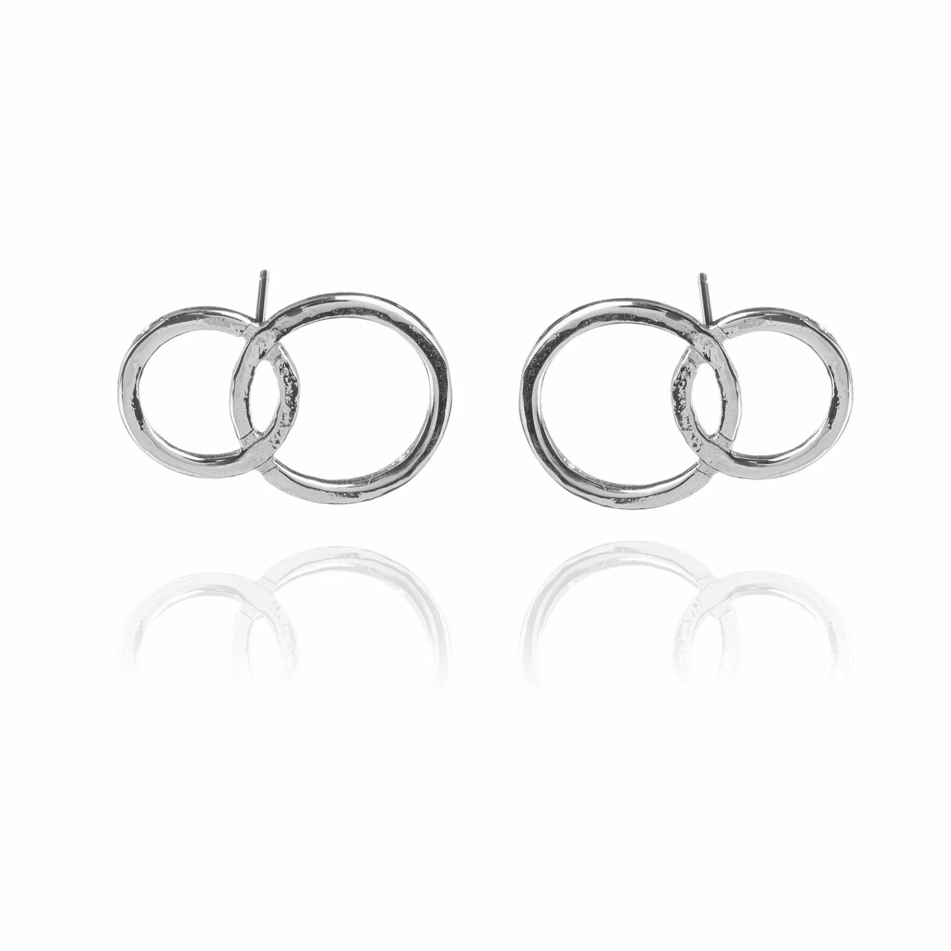Double Karma stud Earring