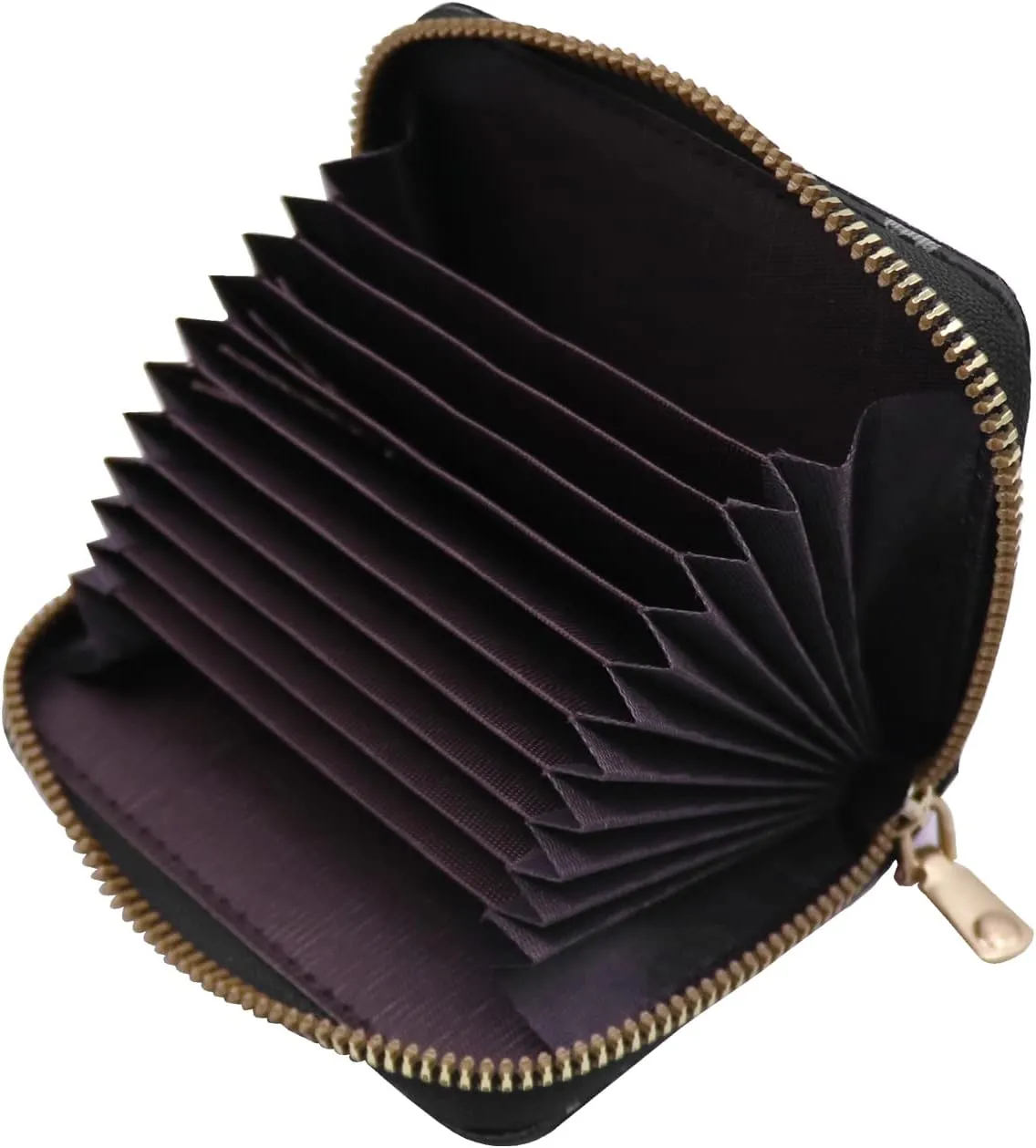 Glitter Rhinestone Wallet Shiny Purse Money Coin Mini Evening Clutch Bag Zipper Card Holder (Color : Black)