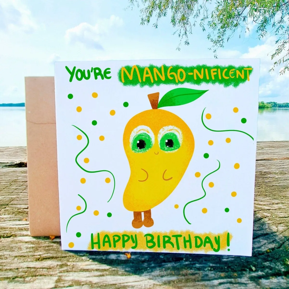 Greeting Card You are Mango, Happy Birthday Cards for Girlfriend Wife Husband Boyfriend Best Friend, Postcard Gift for Kids