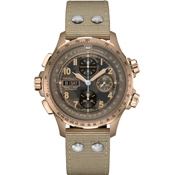 Hamilton H77916920 Khaki Aviation X-Wind Auto Chrono