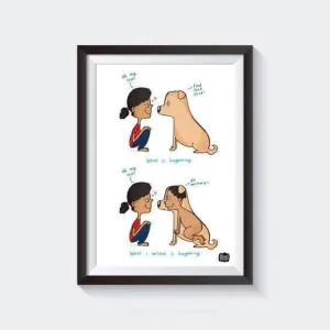 Mummy and Son Wall Art