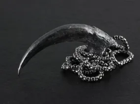 Sterling Silver Harpy Eagle Talon Necklace
