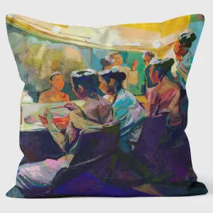 The Dressing Room Ballet Inspired Cushion - Charlotte Leadbeater