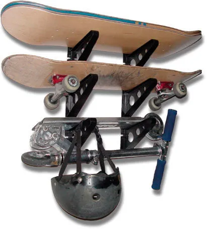 Trifecta Longboard Storage Rack | 3 Levels