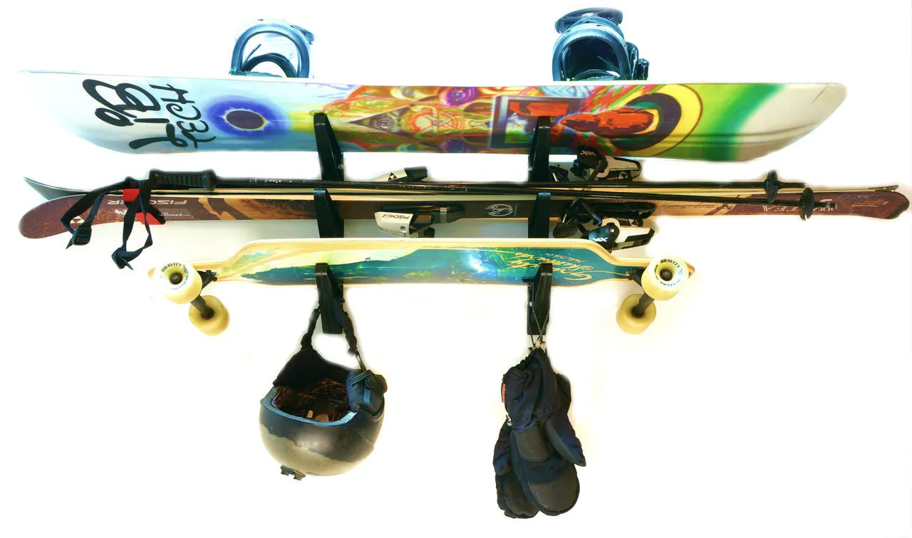 Trifecta Longboard Storage Rack | 3 Levels