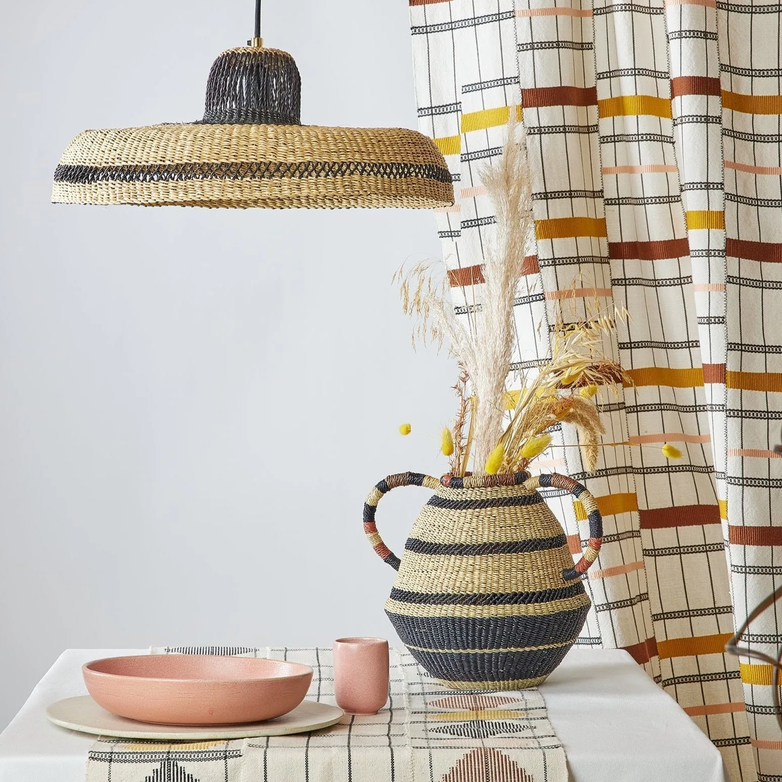 Woven Curtain Kente